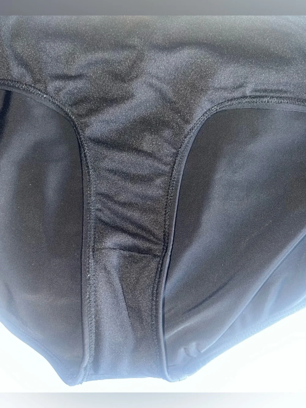Albion Fit Black Hipster Bikini Bottoms XL Full Coverage Swimwear